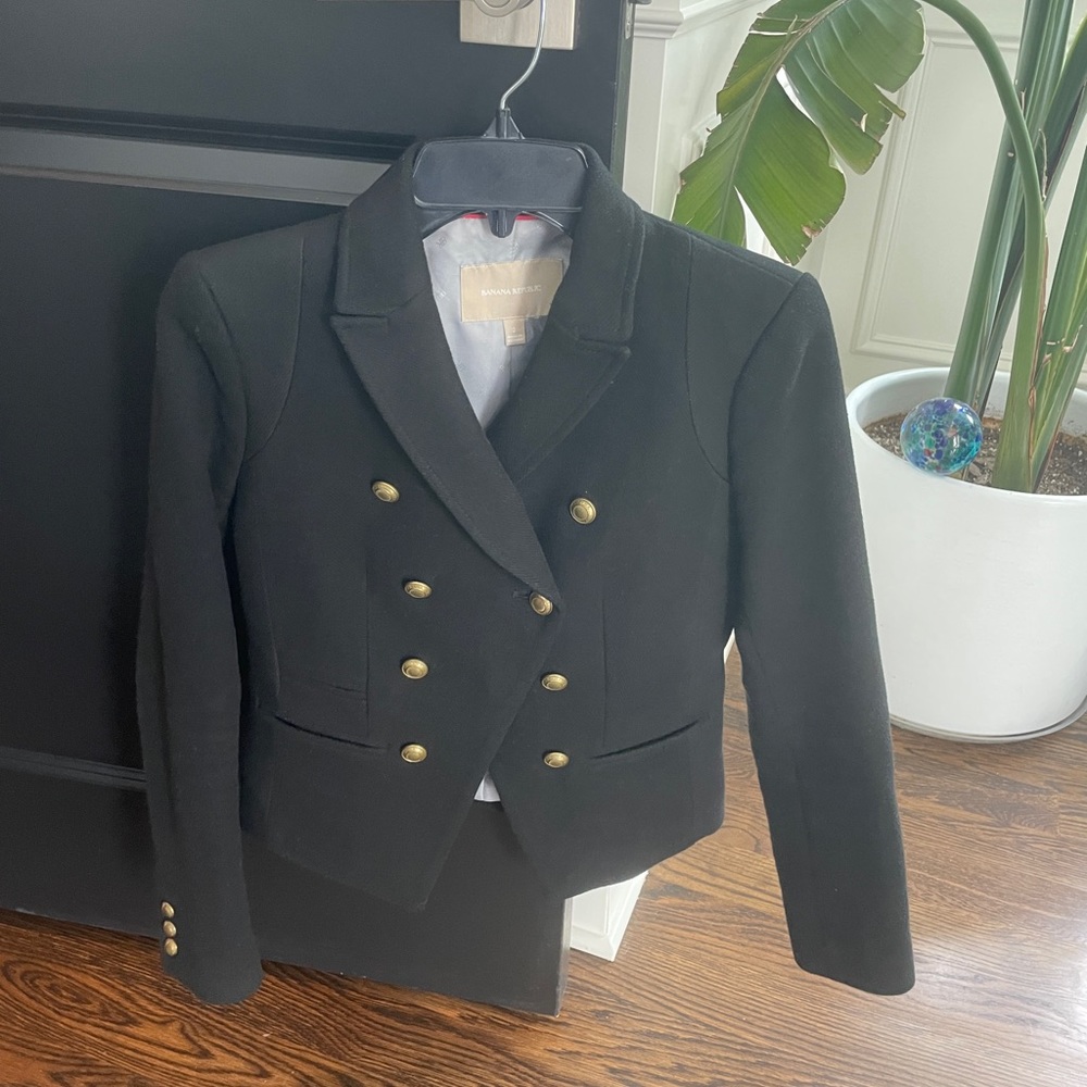 black Banana Republic jacket/blazer